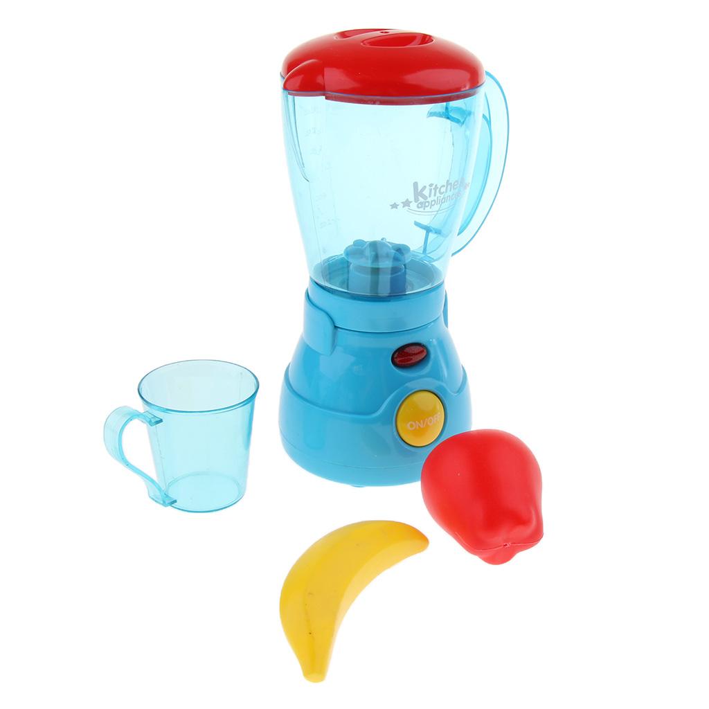 Simulation Home Appliance Kids Preschool Play Kitchen Toy -Juicer & Fruits