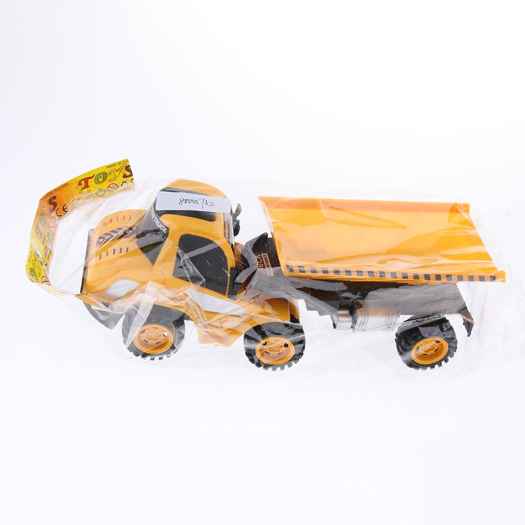 Pull Back Vehicle Construction Truck Model Toy Kids Gift Transport Truck