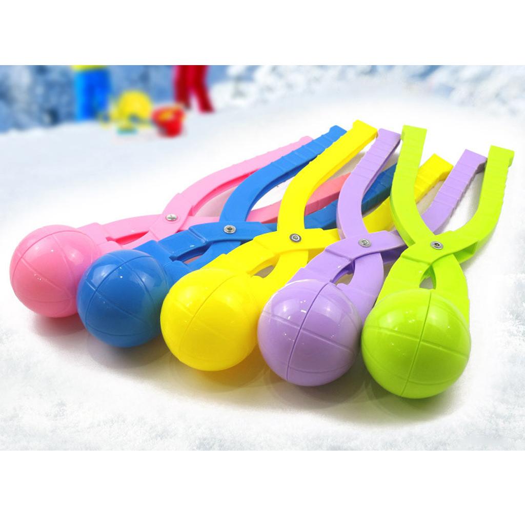 Snowball Clip Ball Maker Snow Mold Tool Outdoor Sports Basketball Clip