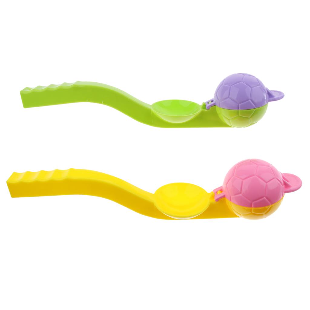 Snowball Clip Ball Maker Snow Mold Tool Outdoor Sports Throw Ball Scoop