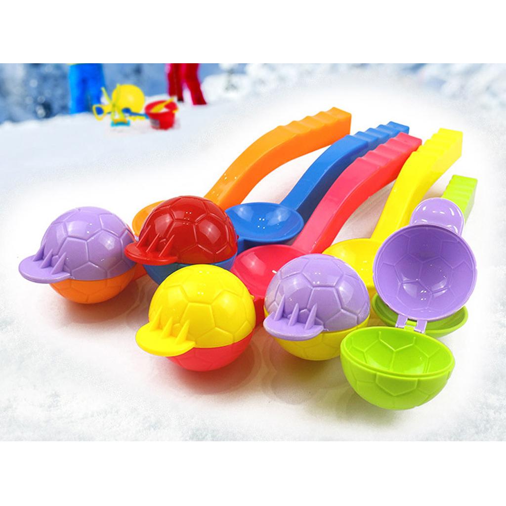 Snowball Clip Ball Maker Snow Mold Tool Outdoor Sports Throw Ball Scoop