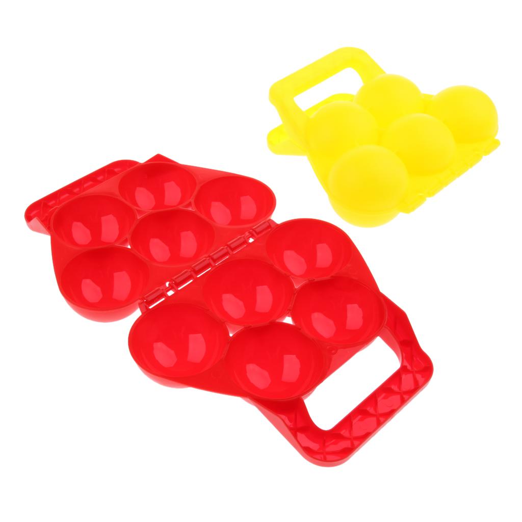 Snowball Clip Ball Maker Snow Mold Tool Outdoor Sports Five Ball Clip