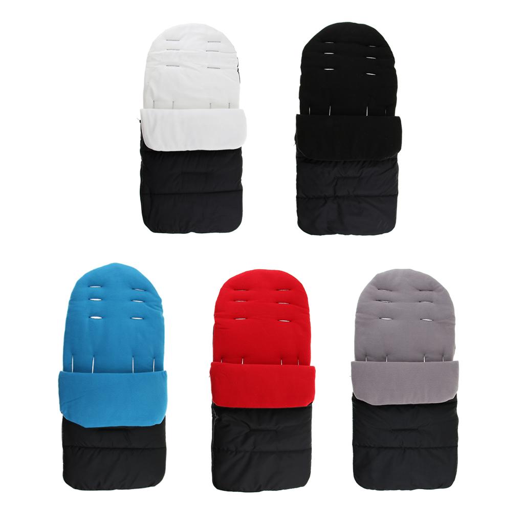 Multi-Purpose Baby Stroller Sleeping Bag Warm Swaddle Blanket Footmuff White