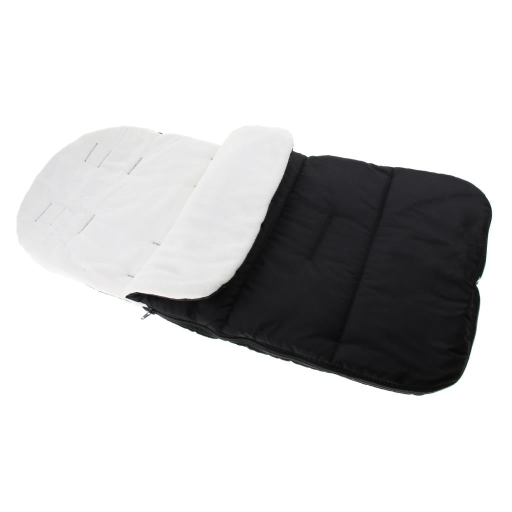 Multi-Purpose Baby Stroller Sleeping Bag Warm Swaddle Blanket Footmuff White