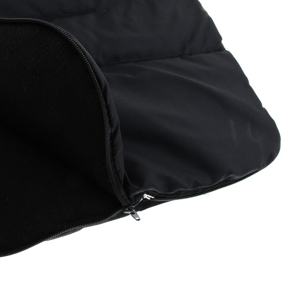 Multi-Purpose Baby Stroller Sleeping Bag Warm Swaddle Blanket Footmuff Black
