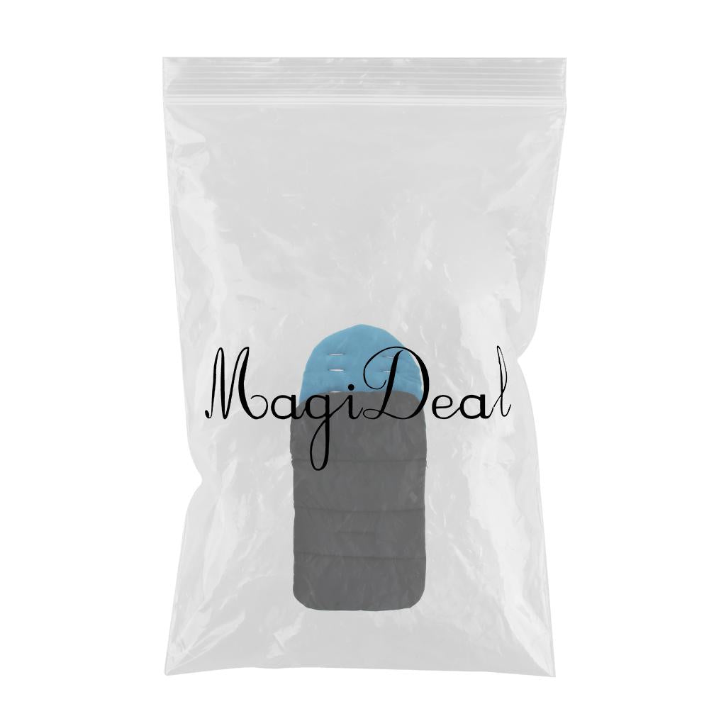 Multi-Purpose Baby Stroller Sleeping Bag Warm Swaddle Blanket Footmuff Blue