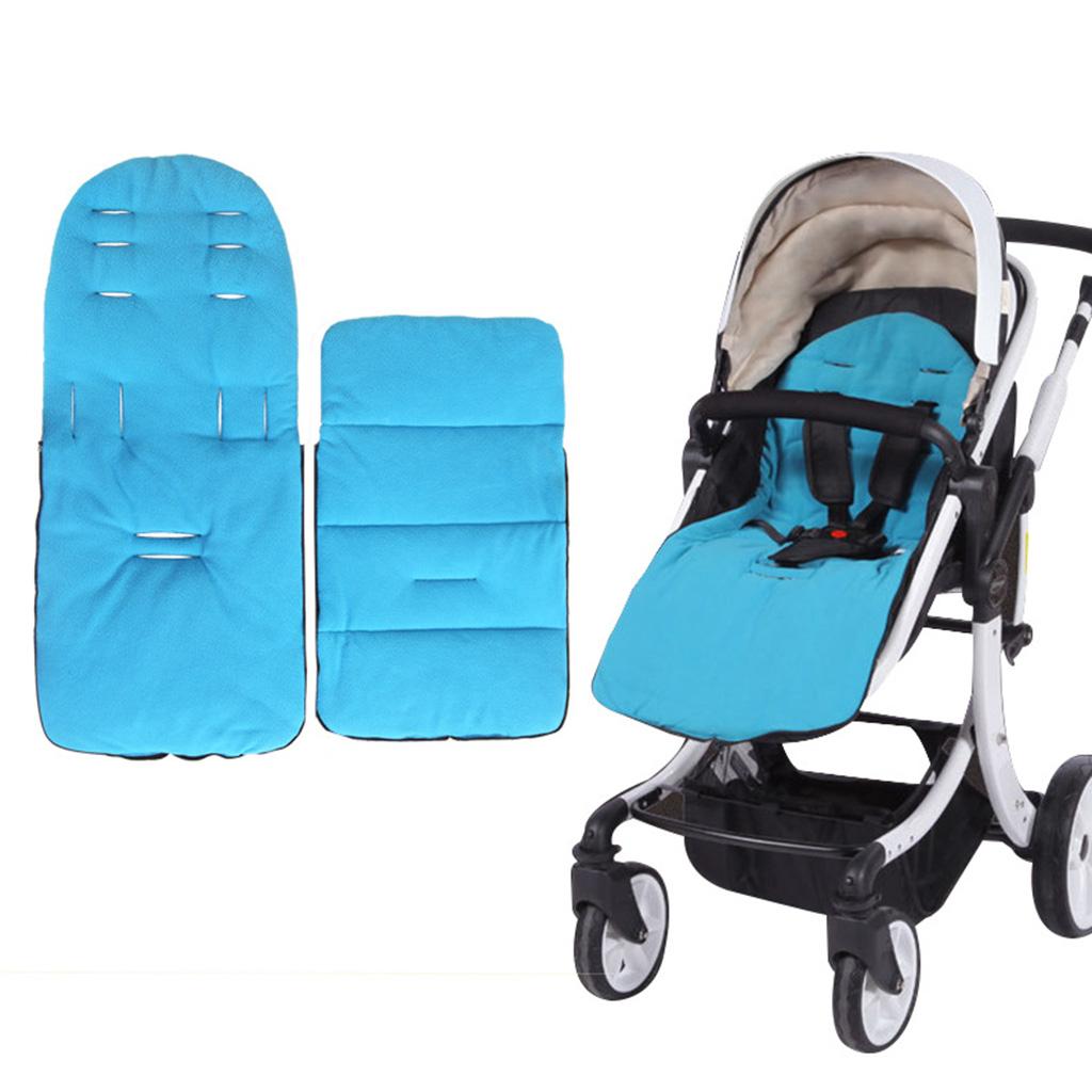 Multi-Purpose Baby Stroller Sleeping Bag Warm Swaddle Blanket Footmuff Blue