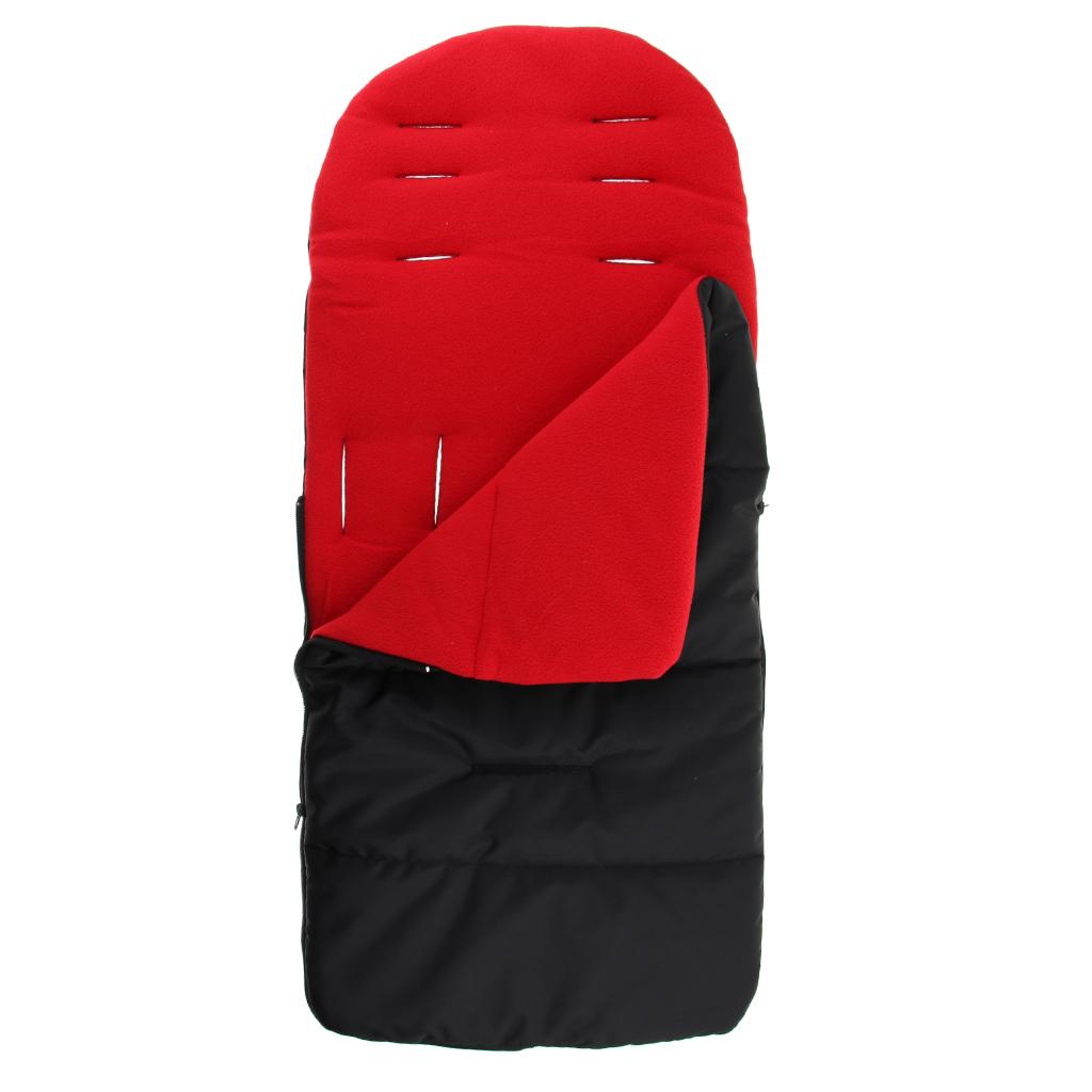 Multi-Purpose Baby Stroller Sleeping Bag Warm Swaddle Blanket Footmuff Red