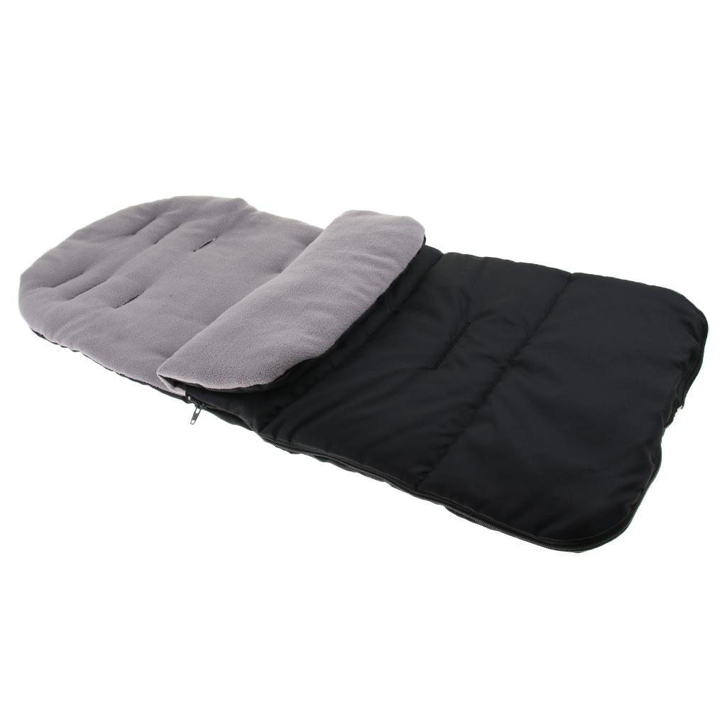 Multi-Purpose Baby Stroller Sleeping Bag Warm Swaddle Blanket Footmuff Gray