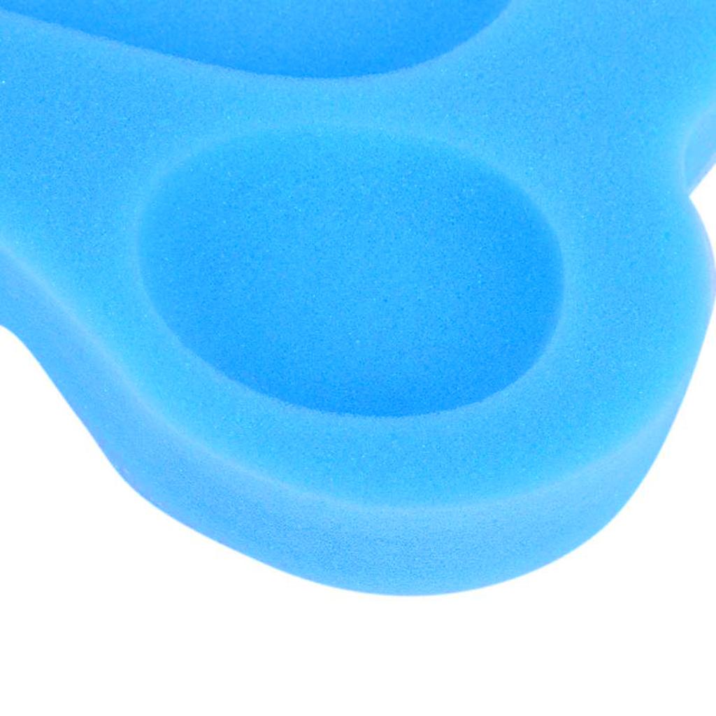 Baby Bath Sponge Support Pad Safety Aid Bathing Mat Non Slip Blue 50cm