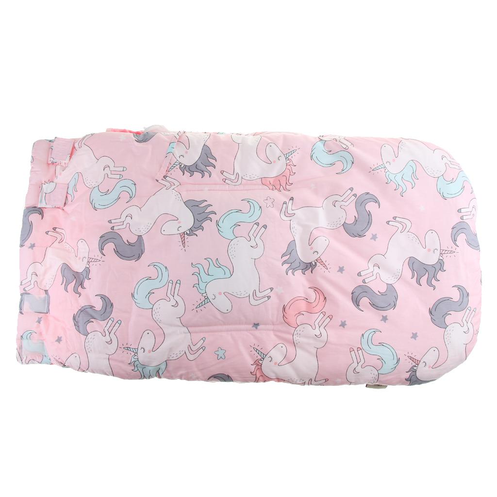 Baby Infant Newborn Cartoon Sleeping Bag Warm Swaddle Blanket Pink Unicorn