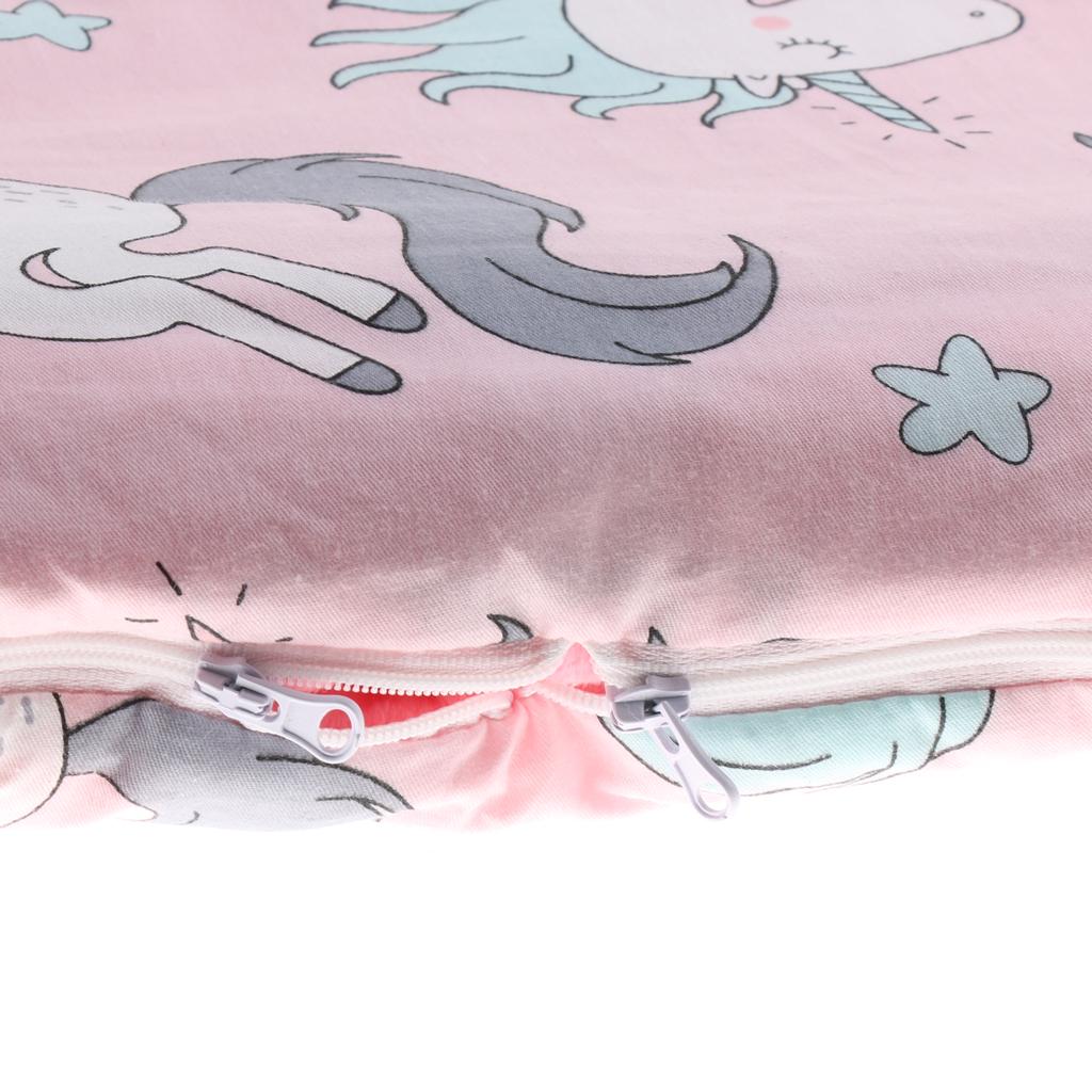 Baby Infant Newborn Cartoon Sleeping Bag Warm Swaddle Blanket Pink Unicorn
