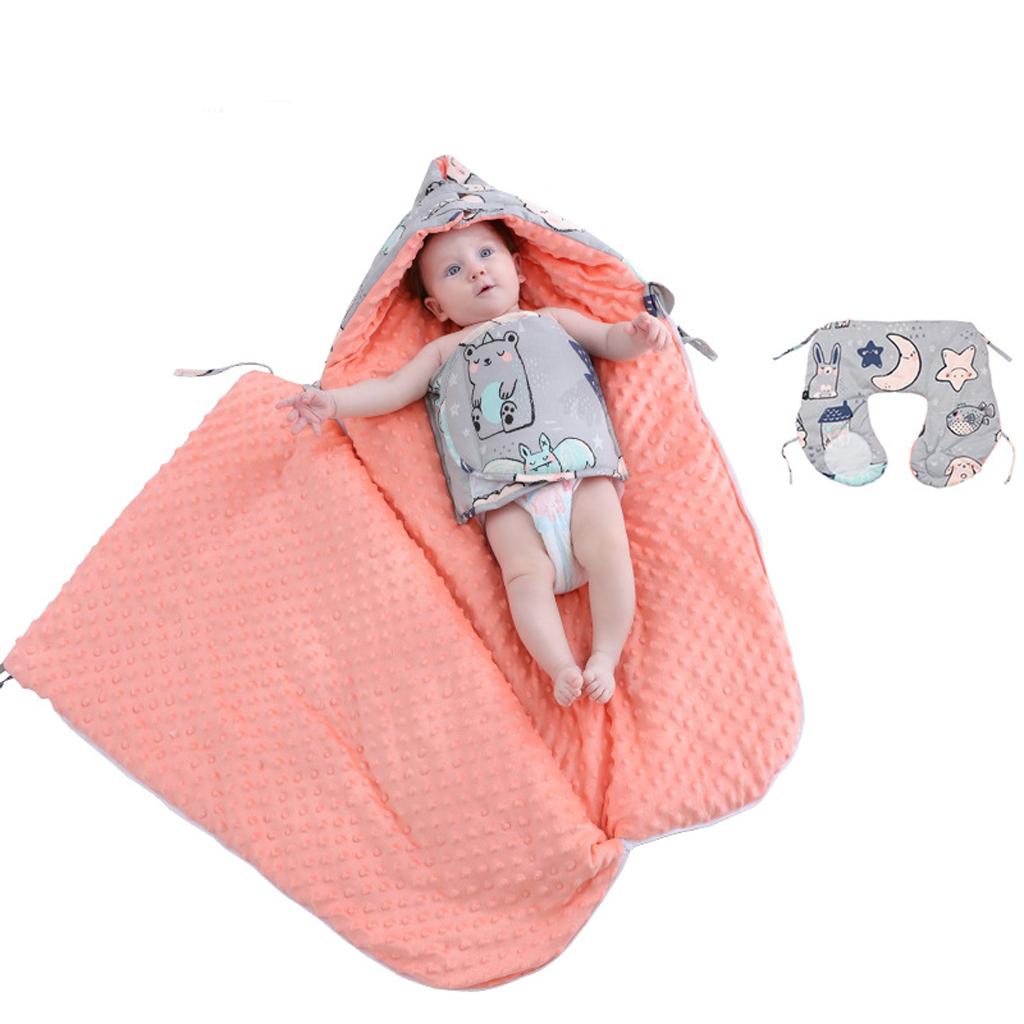 Baby Infant Newborn Cartoon Sleeping Bag Warm Swaddle Blanket Magic Elf