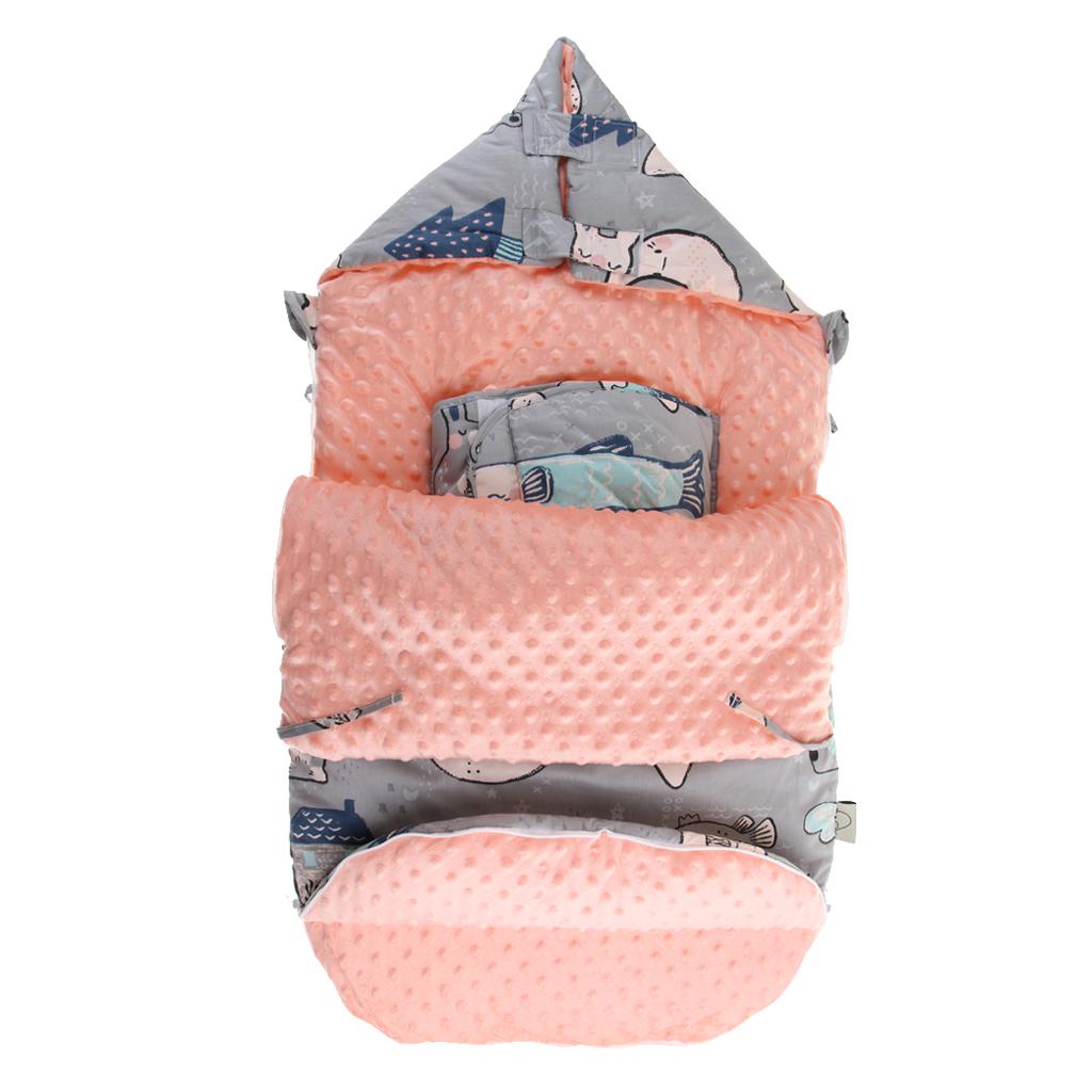 Baby Infant Newborn Cartoon Sleeping Bag Warm Swaddle Blanket Magic Elf