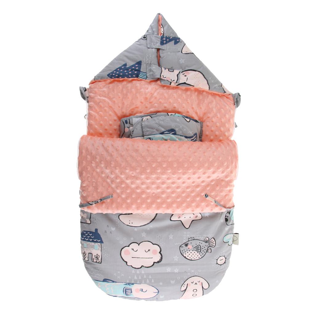 Baby Infant Newborn Cartoon Sleeping Bag Warm Swaddle Blanket Magic Elf
