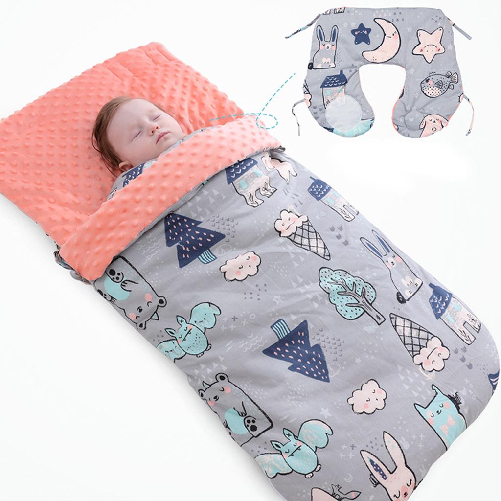 Baby Infant Newborn Cartoon Sleeping Bag Warm Swaddle Blanket Magic Elf