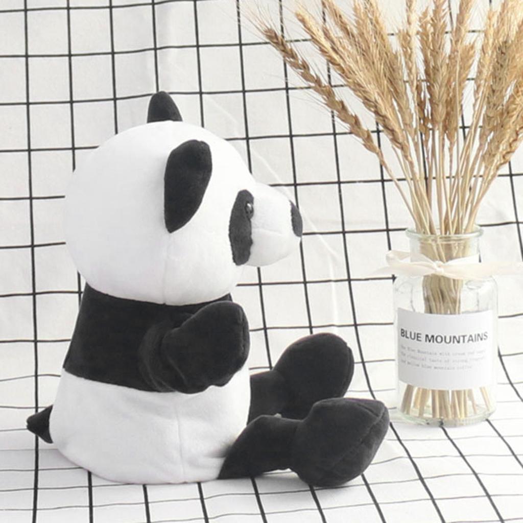 Soft Plush Animal Doll Hand Puppet with Movable Mouth Kids Toy Panda