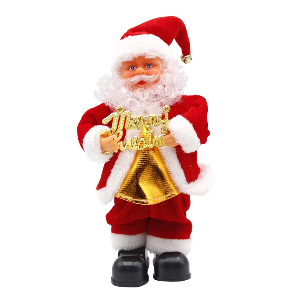 Electric Santa Claus Creative Music Doll Ornament Christmas Decoration