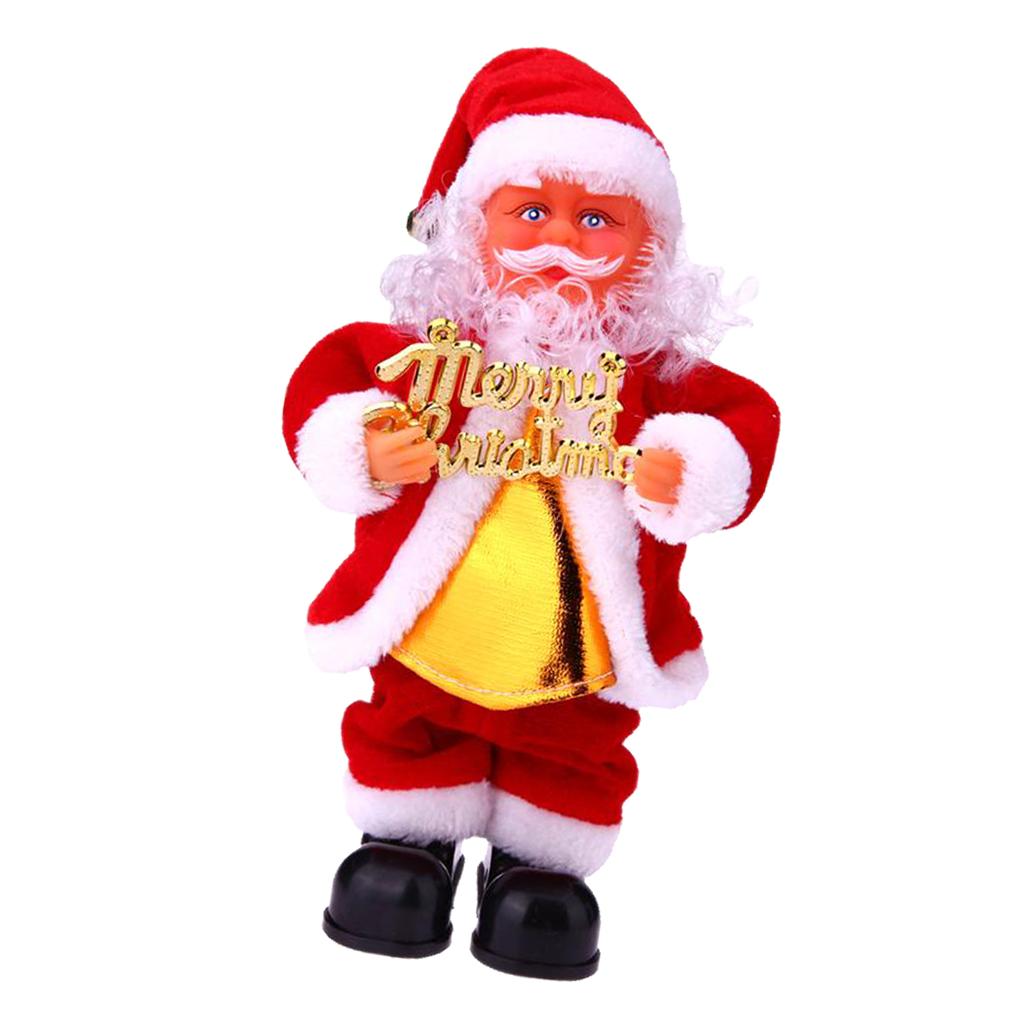 Electric Santa Claus Creative Music Doll Ornament Christmas Decoration