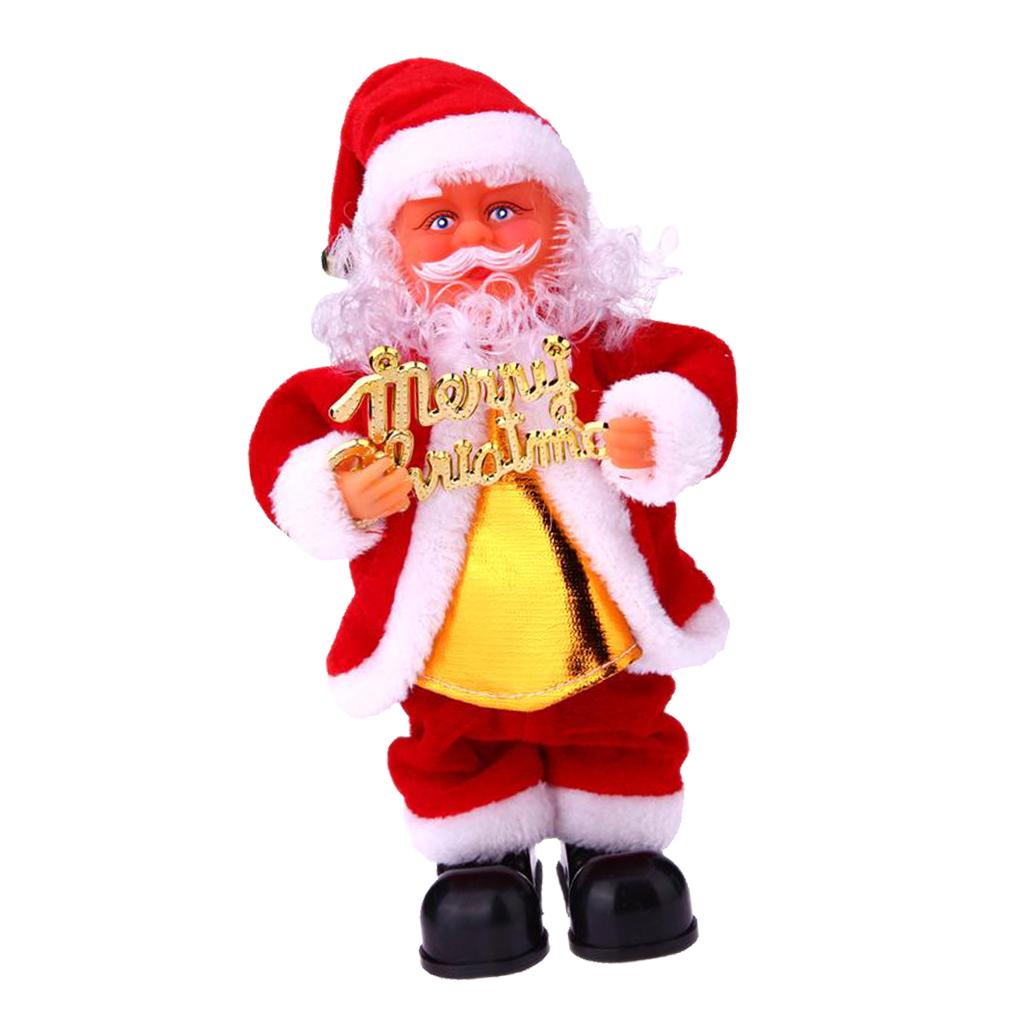 Electric Santa Claus Creative Music Doll Ornament Christmas Decoration