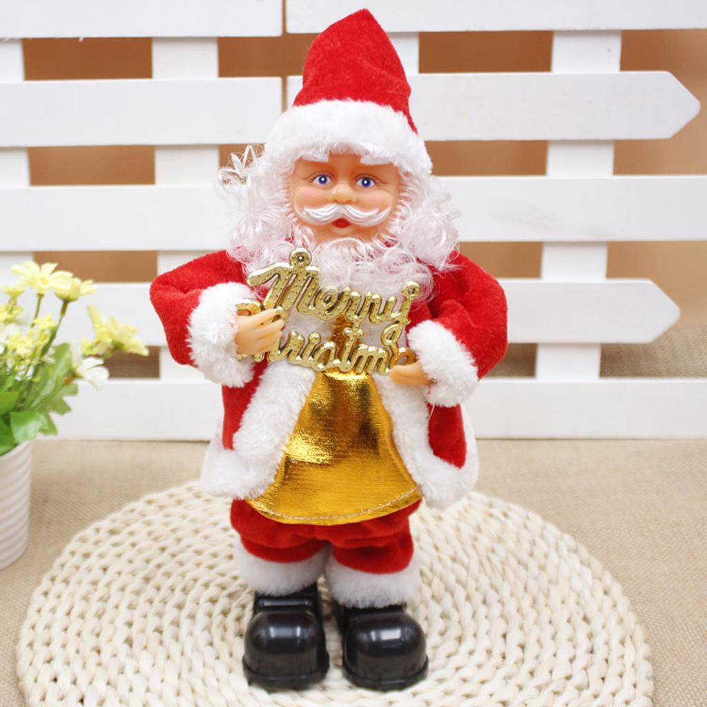 Electric Santa Claus Creative Music Doll Ornament Christmas Decoration