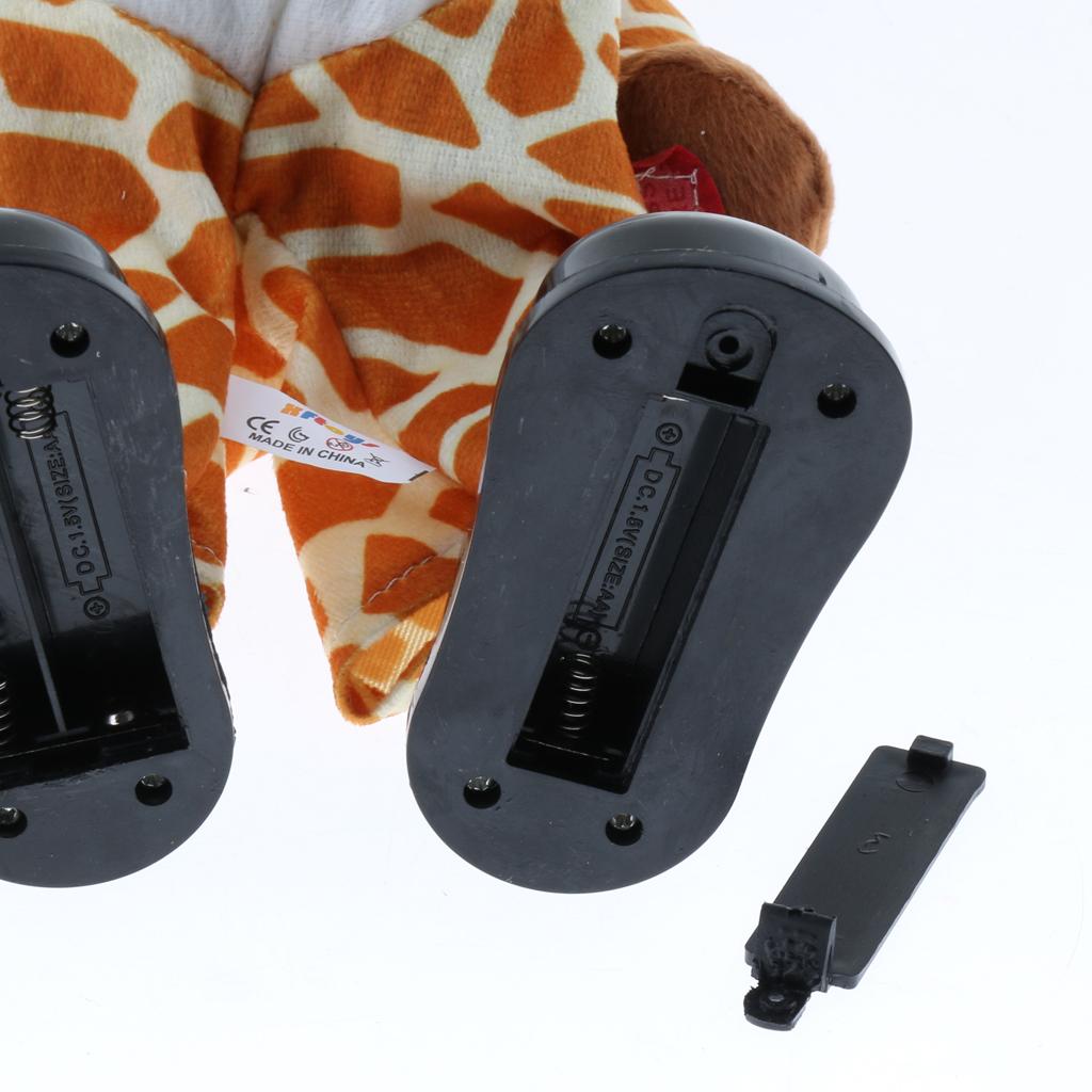 Cute Singing Dancing Naughty Soft Stuffed Animal Toy Animated Decor Giraffe