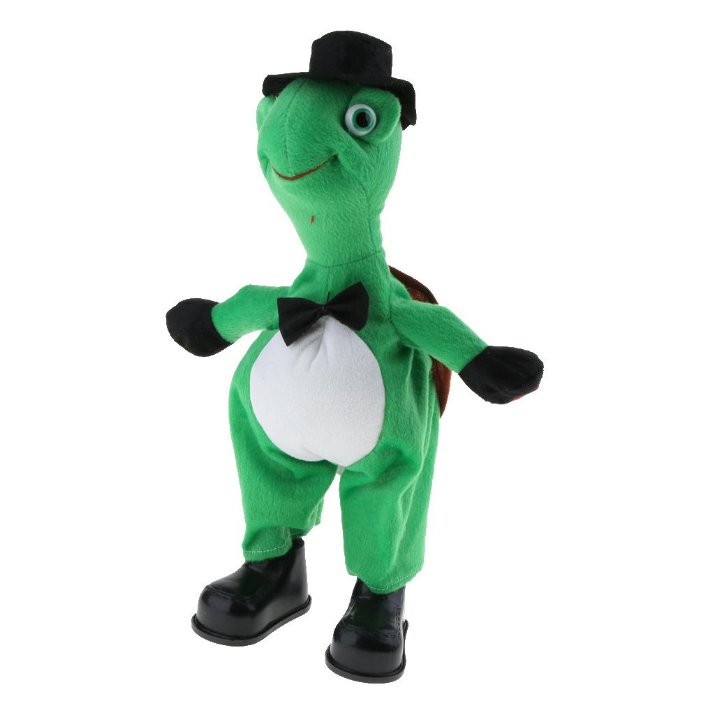 Cute Singing Dancing Naughty Soft Stuffed Animal Toy Animated Decor Turtle