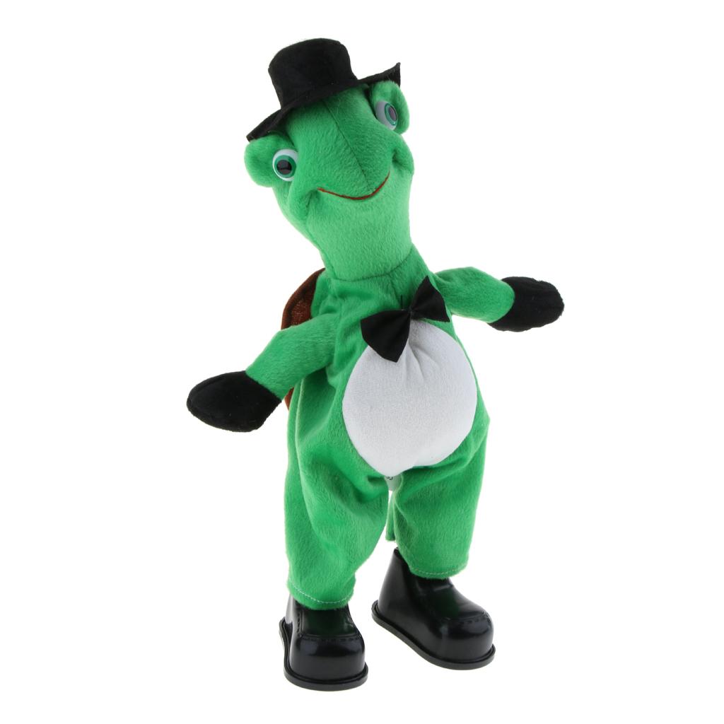 Cute Singing Dancing Naughty Soft Stuffed Animal Toy Animated Decor Turtle