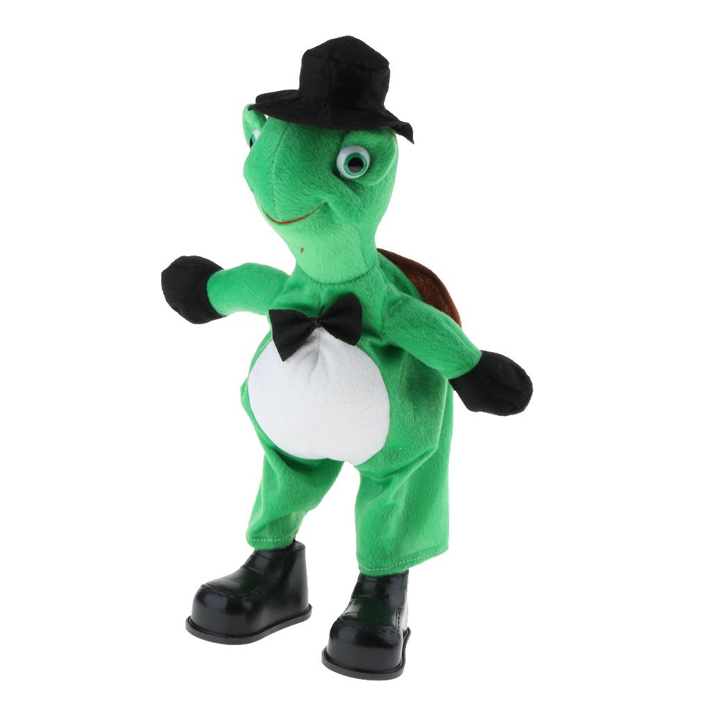 Cute Singing Dancing Naughty Soft Stuffed Animal Toy Animated Decor Turtle