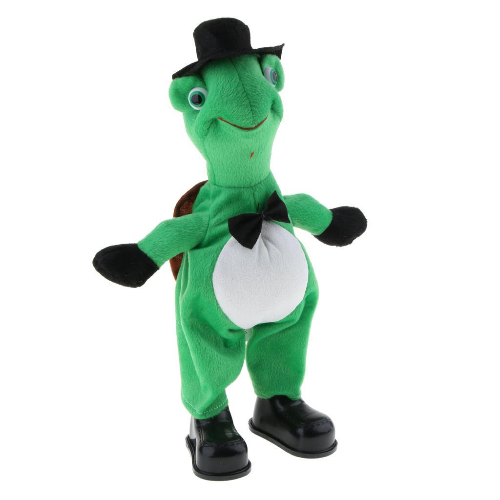 Cute Singing Dancing Naughty Soft Stuffed Animal Toy Animated Decor Turtle