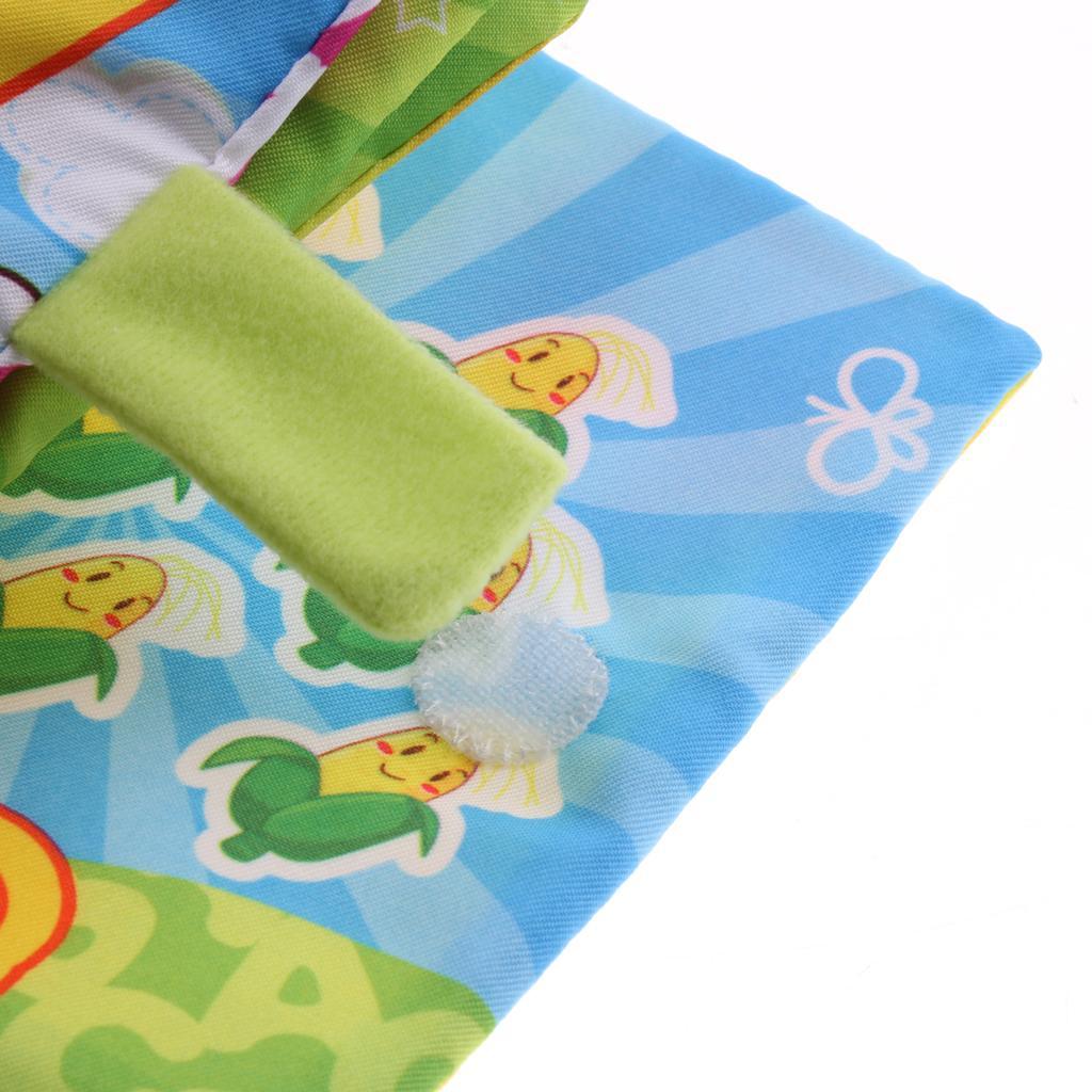 Baby Toddler Preschool Crinkle Squeaky Rattle Soft Cloth Book Toy Style 6