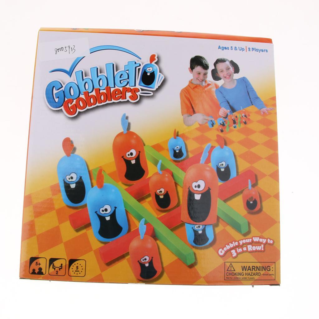 Gobblet Gobblers Board Game Strategic Interactive Toy for Kids Friends Playing