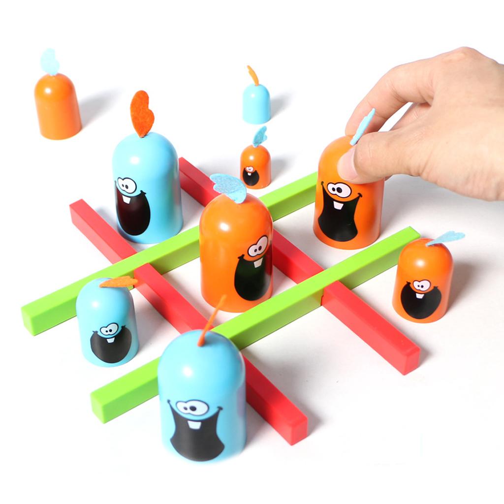 Gobblet Gobblers Board Game Strategic Interactive Toy for Kids Friends Playing