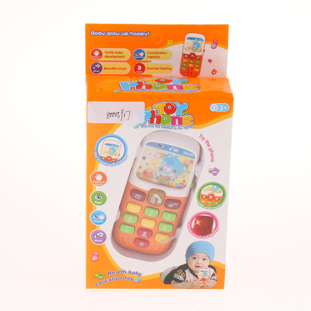Electronic Toy Phone For Children Baby Mobile Elephone Educational Learning Toys Music Machine Toys