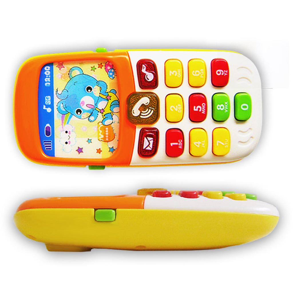 Electronic Toy Phone For Children Baby Mobile Elephone Educational Learning Toys Music Machine Toys