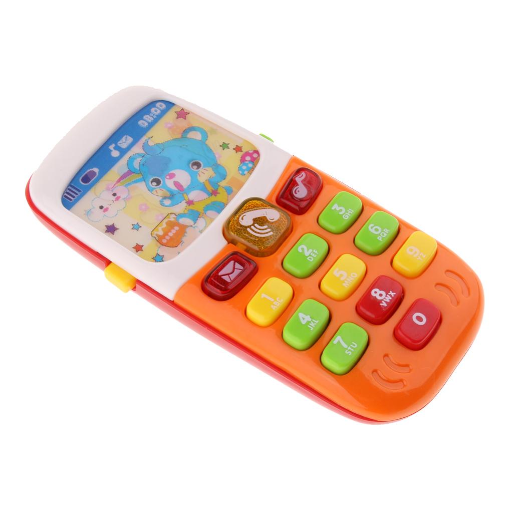 Electronic Toy Phone For Children Baby Mobile Elephone Educational Learning Toys Music Machine Toys