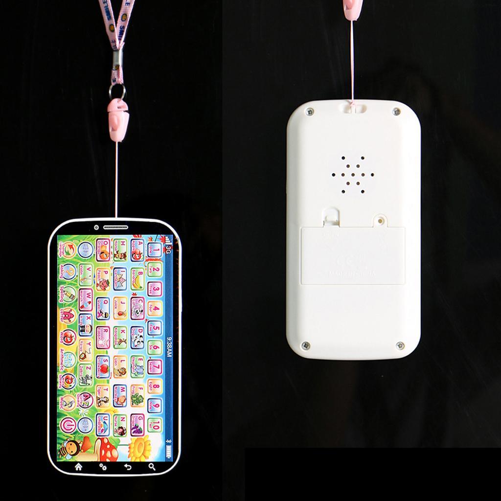 Touch Screen Mobile Phone Toy Baby Kids English Learning Education Machine