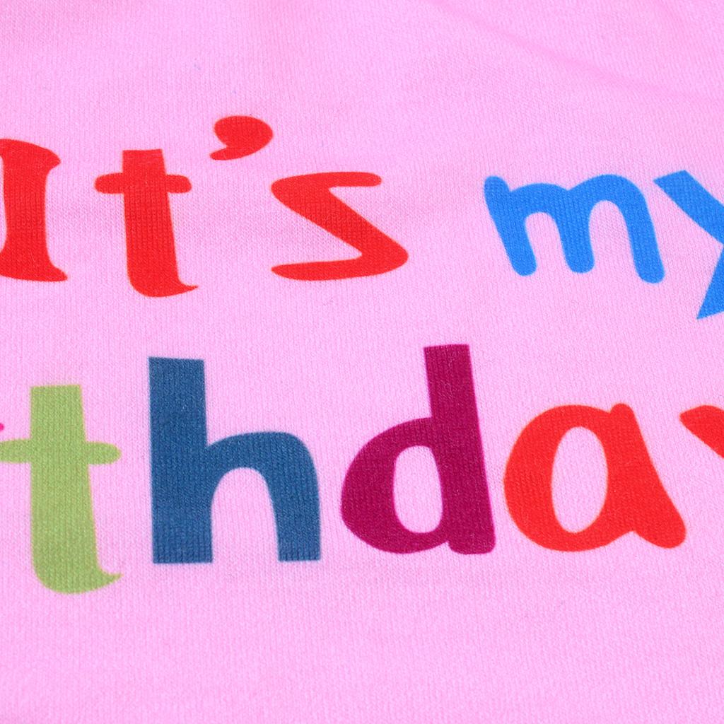 Pet Dog Cat Birthday Party Hat Lovely Happy Birthday Cap Scarf Set Pink