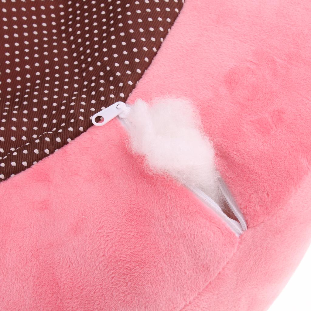 Infant Sitting Chair Baby Support Seat Soft Baby Sofa Pink Elephant