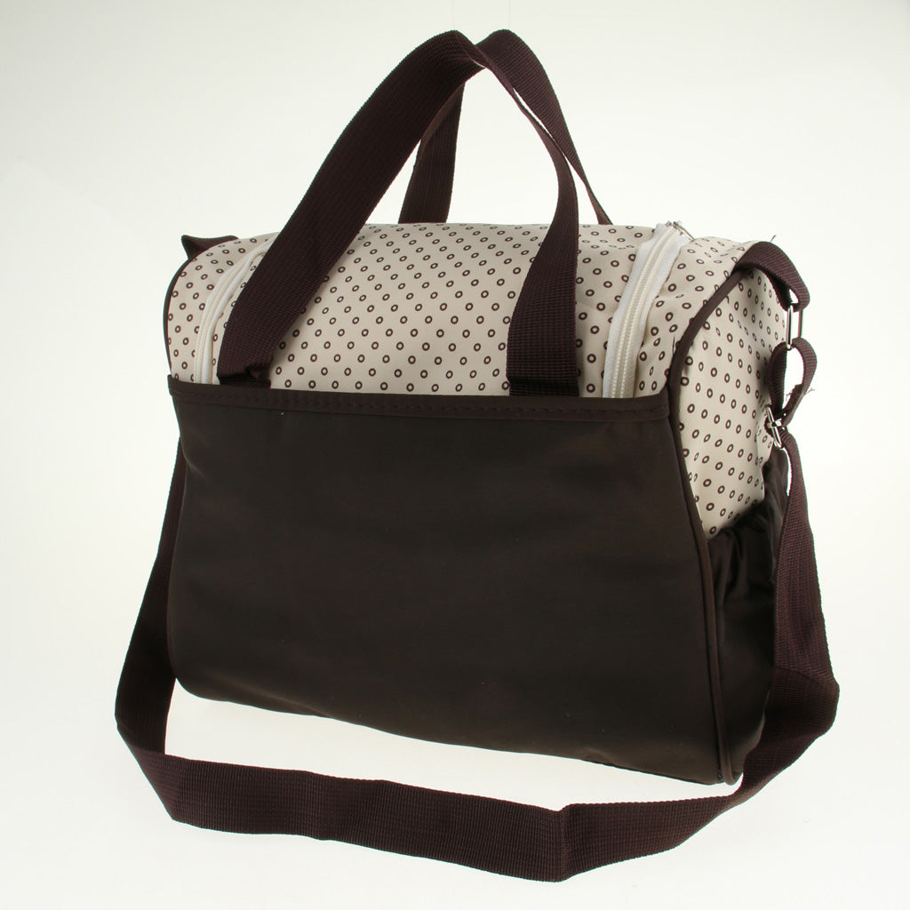 Mummy Multifunctional Baby Diaper Changing Maternity Handbag Coffee