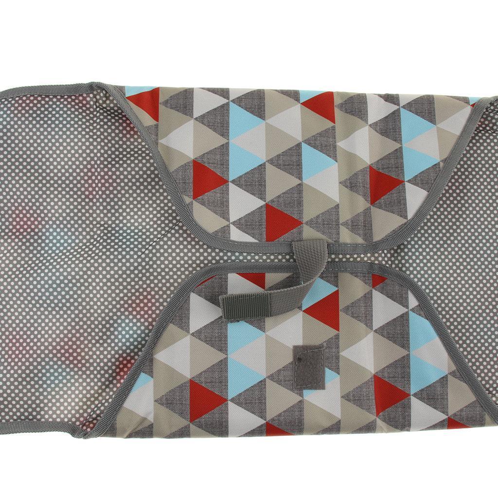 Travel Diaper Changing Bag Pad Mat Padded for Baby Triangle