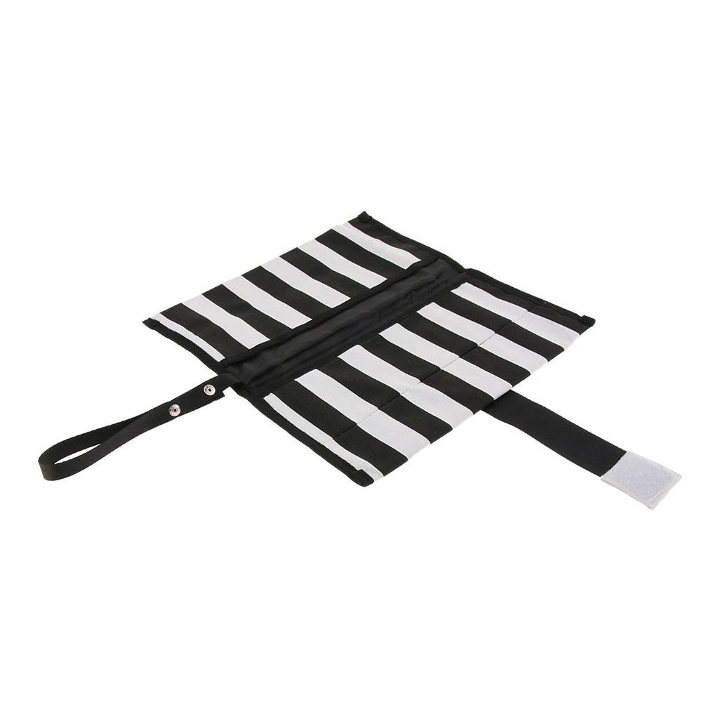 Reusable Wetbag Storage Bag for Baby Cloth Diapering Nappies Black Stripe