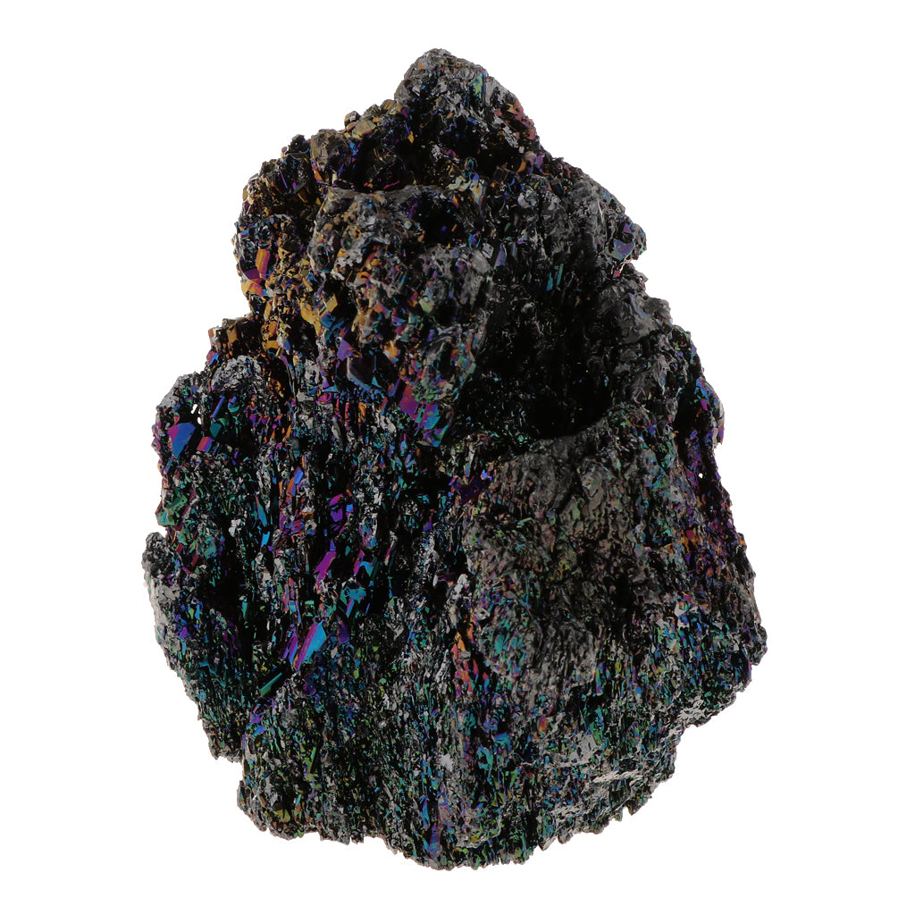 Crystal Raw Natural Stones Desktop Coal Crystal Stone for Living Room/ Office/Desktop Decor