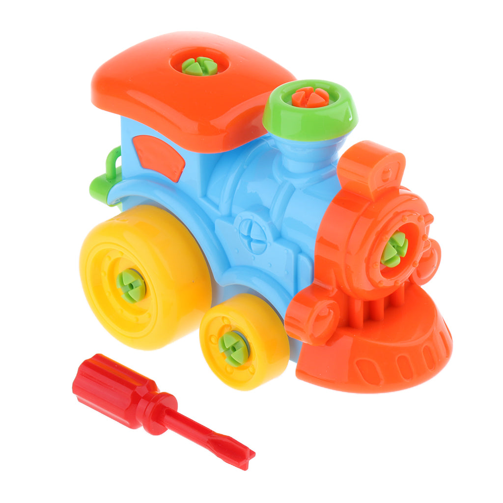 Assembly Disassembly Toys Nut With Classic Driver Screw  Train