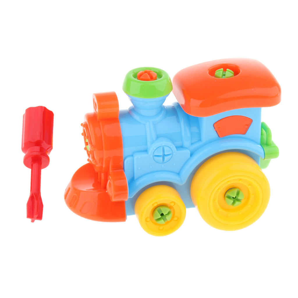 Assembly Disassembly Toys Nut With Classic Driver Screw  Train