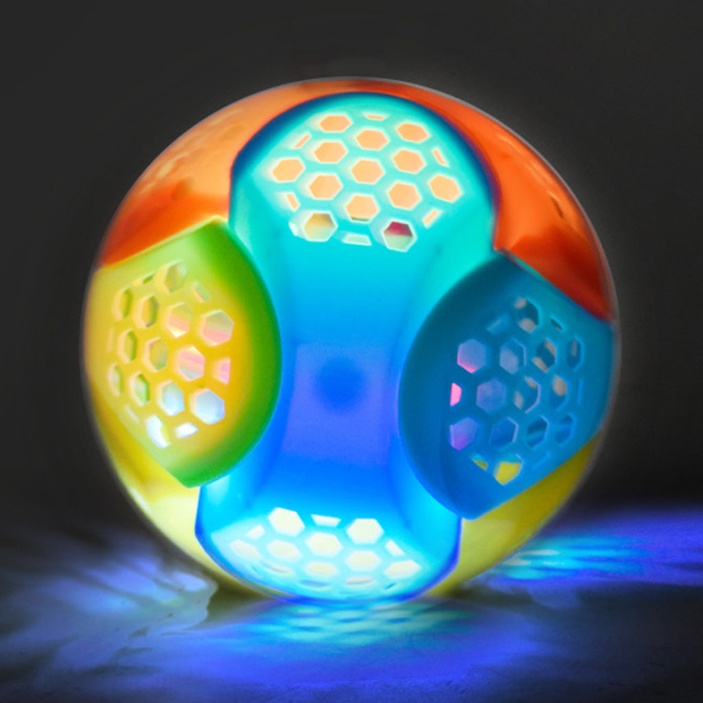 LED Jumping Ball Dancing Vibrating Flashing Blinking Toy for Kids