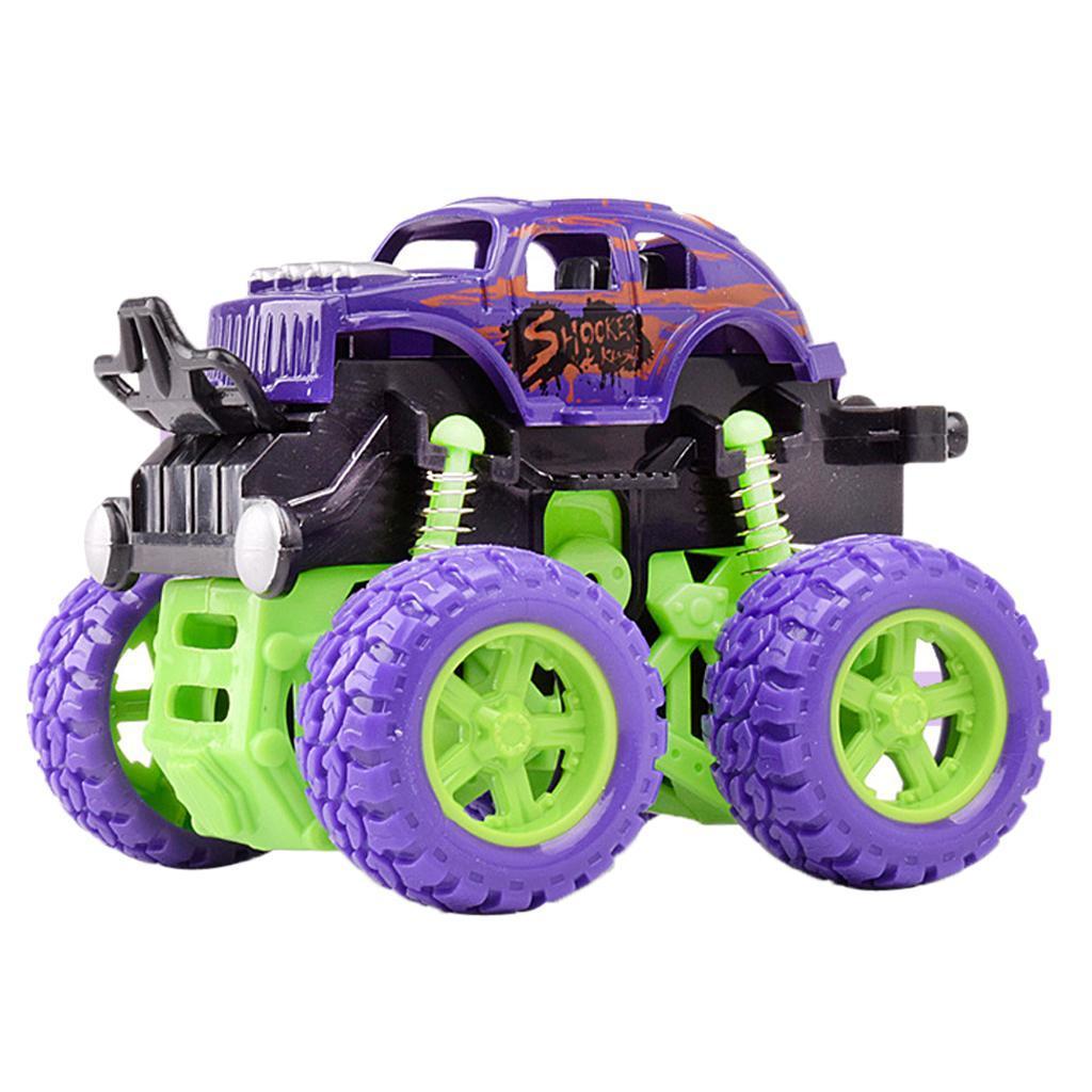 Friction Powered Monster Truck Inertia Car Big Tire Wheel Truck Toy, Birthday Gift For Kids Children