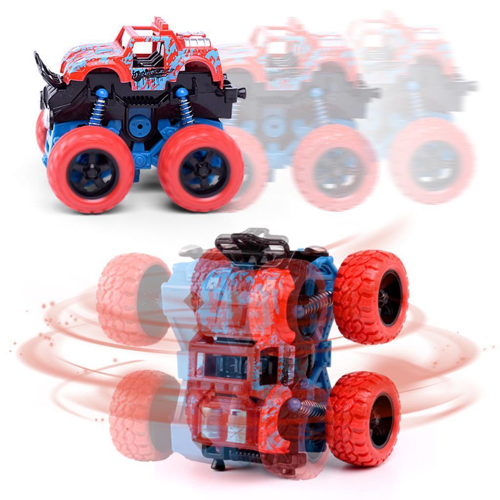 Friction Powered Monster Truck Inertia Car Big Tire Wheel Truck Toy, Birthday Gift For Kids Children