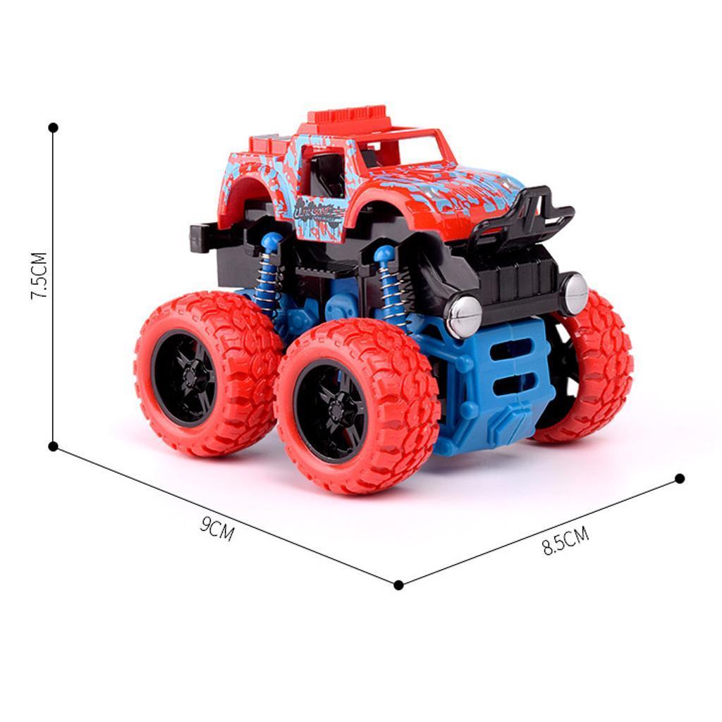 Friction Powered Monster Truck Inertia Car Big Tire Wheel Truck Toy, Birthday Gift For Kids Children