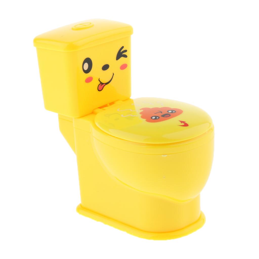 Mini Funny Prank Toys for Kids, Squirt Spray Water Toilet Closestool Joke Gag Prank Toys for Boys Adults Office Prank Toys (Color Random)